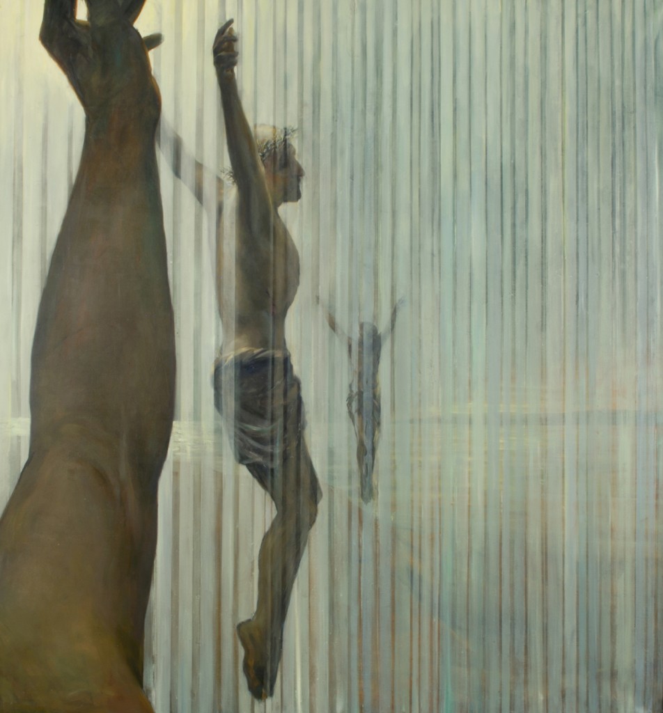 Crucifixion, 2015. 167 x 180 cm [66 x 71in]. Oil on Canvas.