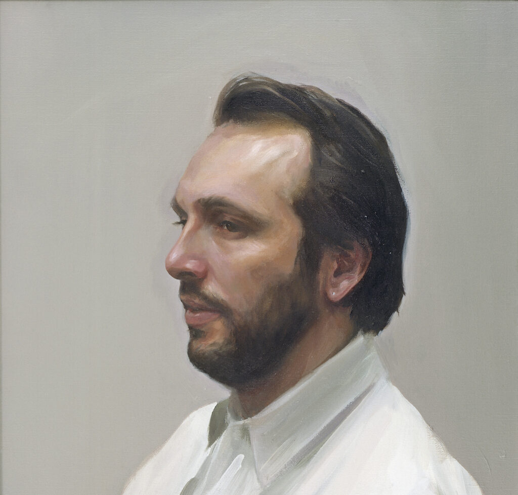 David Macmillan, 1998. 24 x 34 in. (61 x 86 cm.) Oil on Canvas. Private Collection.  