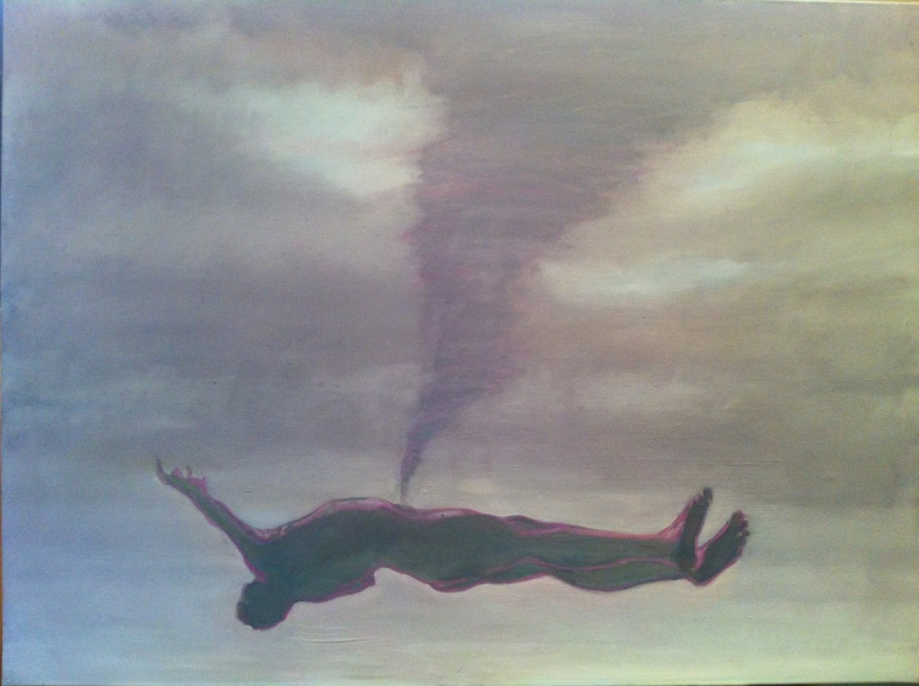 Levitation [Sometimes I Dream of You], 2012. 91 x 122 cm [35.8 x 48in]. Oil on Canvas. 