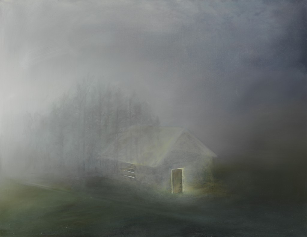 Norwegian Sunrise, 2012. Oil on canvas. 46 x 66 cm [18 x 26 in]