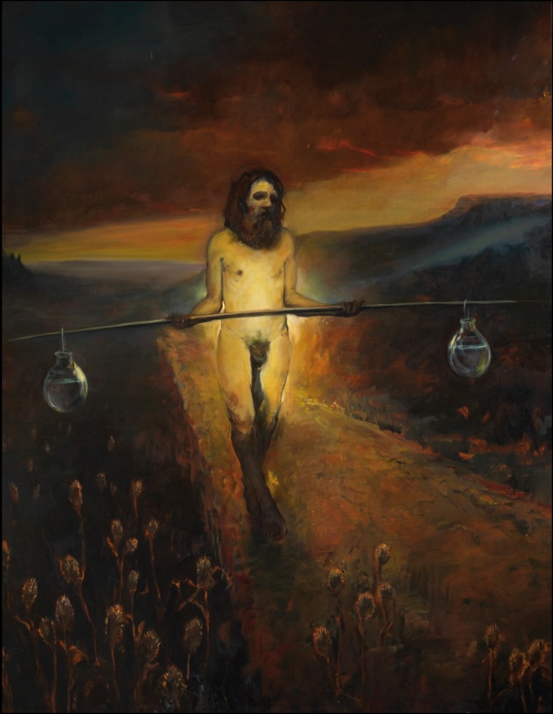 The Water Carrier, 2012. 174 x 143 cm [68.5 x 56.2in]. Oil on Canvas. 