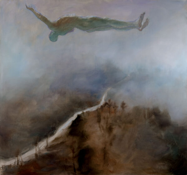 Tether, 2015. 181 x 167cm (71 x 66 in). Oil on Canvas